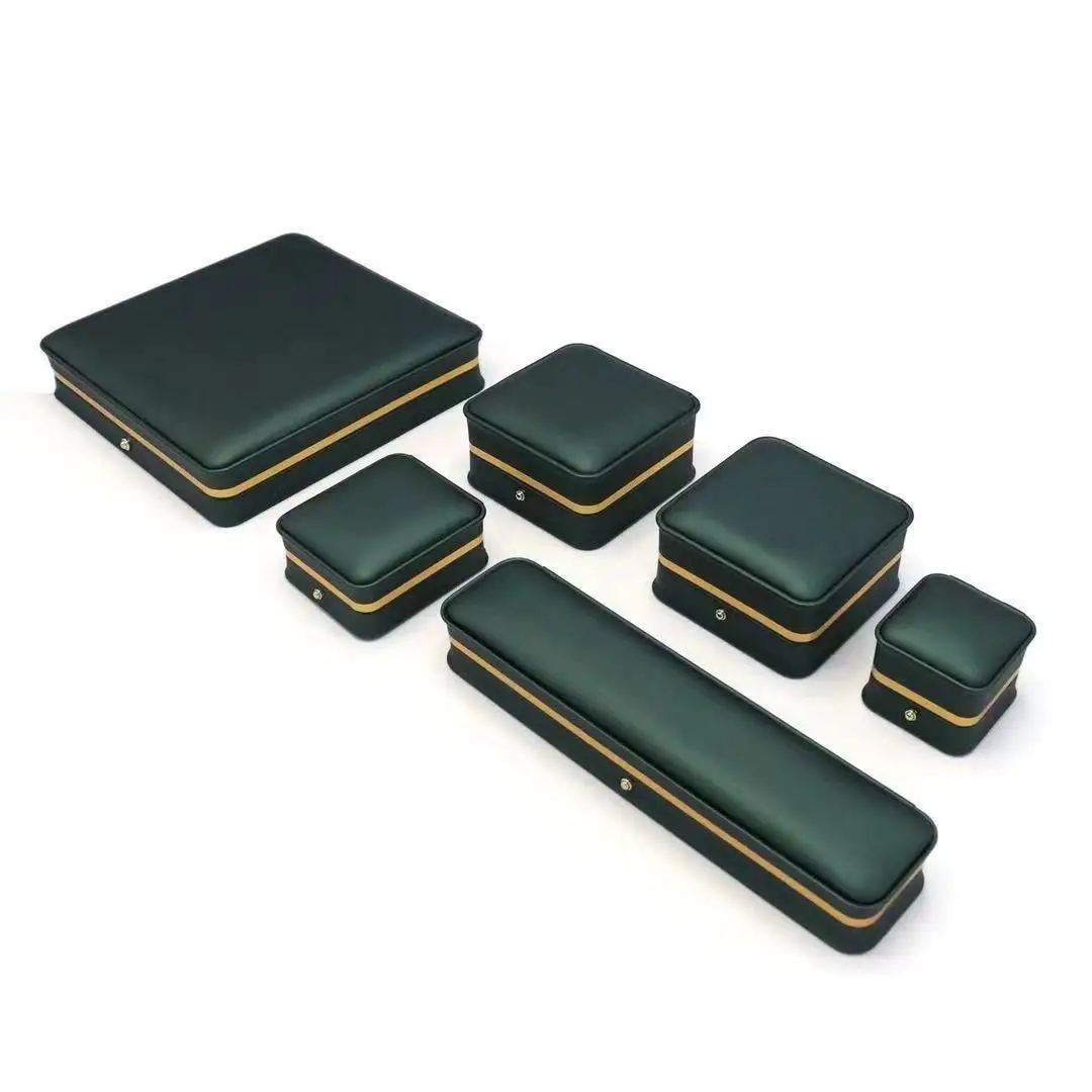 Quality Wedding Jewelry Storage Case Amazing Green Leather Ring Earrings Necklace Pendant Bracelet Storage Organizer Gift Box
Quality Wedding Jewelry Storage Case Amazing Green Leather Ring Earrings Necklace Pendant Bracelet Storage Organizer Gift Box