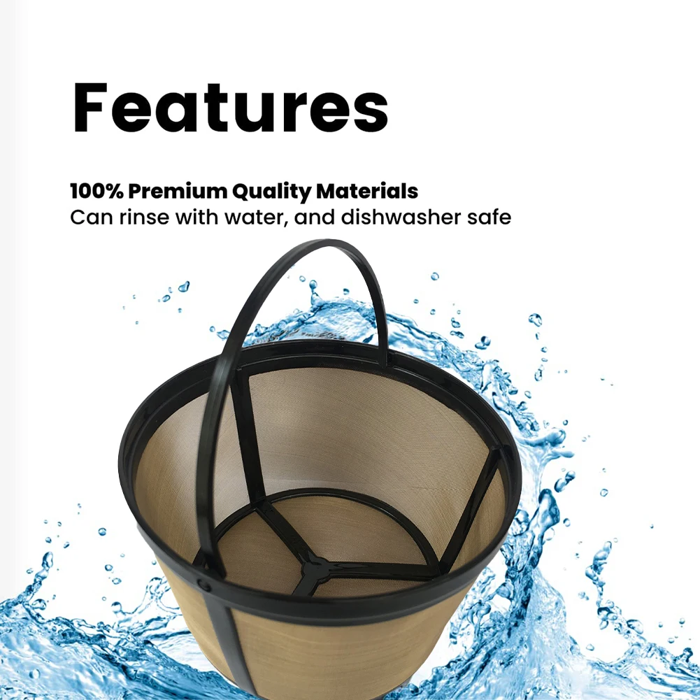 Mesh Basket Cup Coffee Filters Bottom Width 98mm Height 75mm Stainless Steel Top Width 113mm For Brewing Coffee
Mesh Basket Cup Coffee Filters Bottom Width 98mm Height 75mm Stainless Steel Top Width 113mm For Brewing Coffee