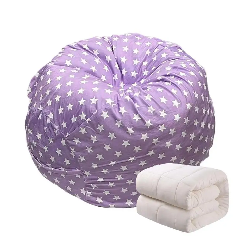 Bean Bag Storage Cover Beanbag Chairs For Kids With Cute Pattern Stuffed Animal Holder Large Capacity For Adults Room Stuffed
Bean Bag Storage Cover Beanbag Chairs For Kids With Cute Pattern Stuffed Animal Holder Large Capacity For Adults Room Stuffed
