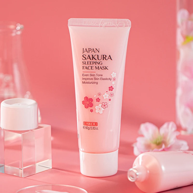 LAIKOU Sakura Sleeping Facial Mask Skincare Moisturizing Anti Wrinkle Firming Nourishing Face Mask Beauty Skin Care Products
LAIKOU Sakura Sleeping Facial Mask Skincare Moisturizing Anti Wrinkle Firming Nourishing Face Mask Beauty Skin Care Products