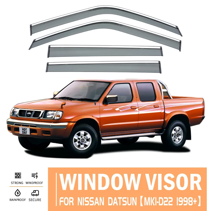 For NISSAN Datsun 1998+ Plastic Window Visor Vent Shades Sun Rain Deflector Guard For NISSAN Datsun 1998+
For NISSAN Datsun 1998+ Plastic Window Visor Vent Shades Sun Rain Deflector Guard For NISSAN Datsun 1998+