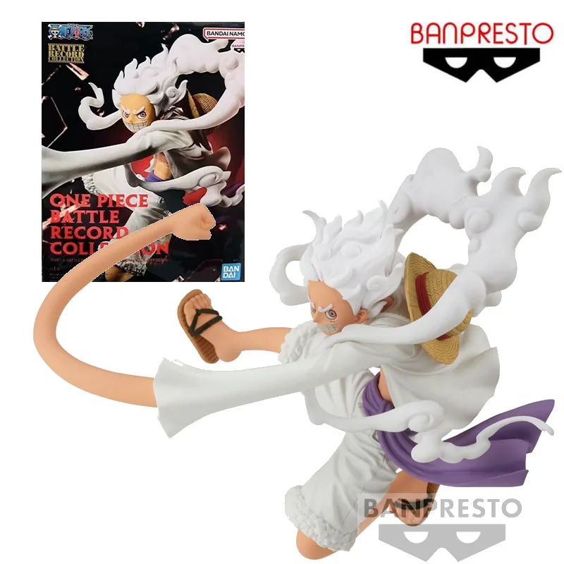 

Banpresto Original BATTLE RECORD COLLECTION ONE PIECE Anime Figure MONKEY.D.LUFFY GEAR5 Action Figure Toys for Girls Kids Gifts