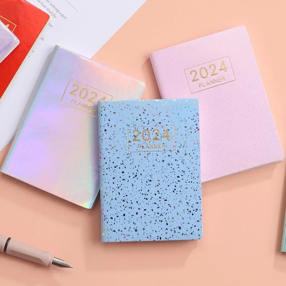 A7 2024 Mini English Planner Faux Leather Hardcover 120 Pages Ink-Proof Paper Journal Dairy Pocket Notebook Student Supplies
A7 2024 Mini English Planner Faux Leather Hardcover 120 Pages Ink-Proof Paper Journal Dairy Pocket Notebook Student Supplies