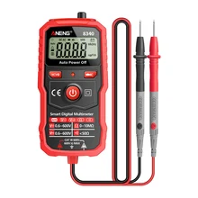 8340min Smart Digital Multimeter Voltmeter Ohm Meter with NCV Identification Zero Fire Wire Tester Portable LCD Meters
8340min Smart Digital Multimeter Voltmeter Ohm Meter with NCV Identification Zero Fire Wire Tester Portable LCD Meters