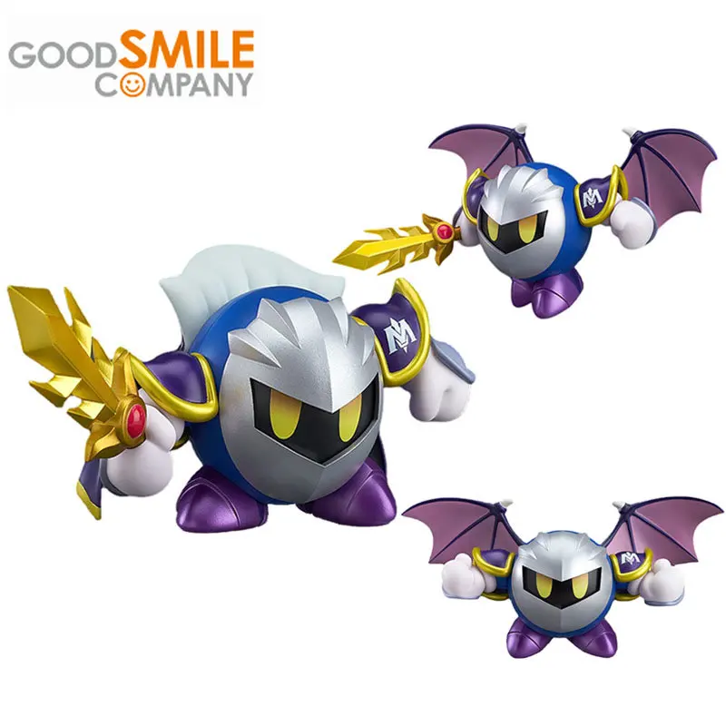 

Good Smile GSC Original Nendoroid 669 Kirby Meta Knight Kawaii Cute Anime Action Figure Collection Doll Toys Gifts for Children