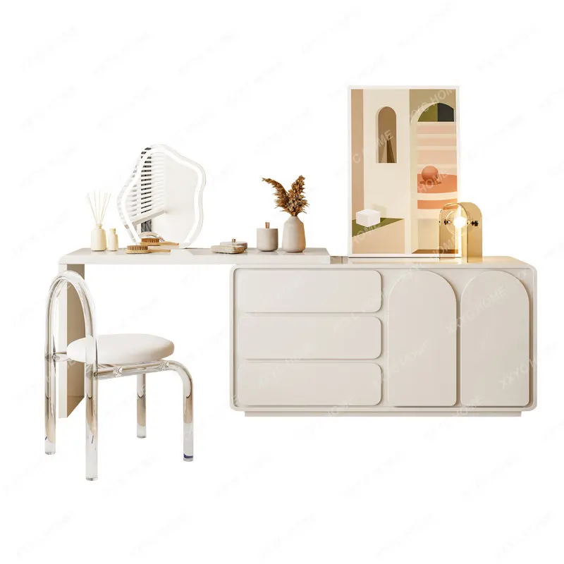 Dresser Bedroom Corner Storage Cabinet Integrated White Solid Wood Advanced Makeup Table dressing table muebles de dormitorio
Dresser Bedroom Corner Storage Cabinet Integrated White Solid Wood Advanced Makeup Table dressing table muebles de dormitorio