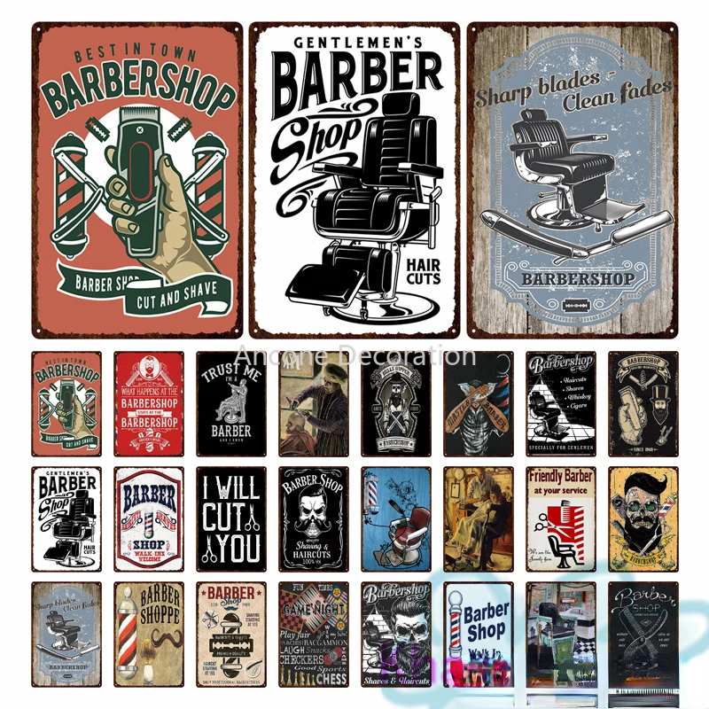 Black Retro Barber Cut Hair Hairstylist Metal Plate Painting Iron Tin Sign Wall Art Pictures For Barber Shops Room Home Decor
Black Retro Barber Cut Hair Hairstylist Metal Plate Painting Iron Tin Sign Wall Art Pictures For Barber Shops Room Home Decor