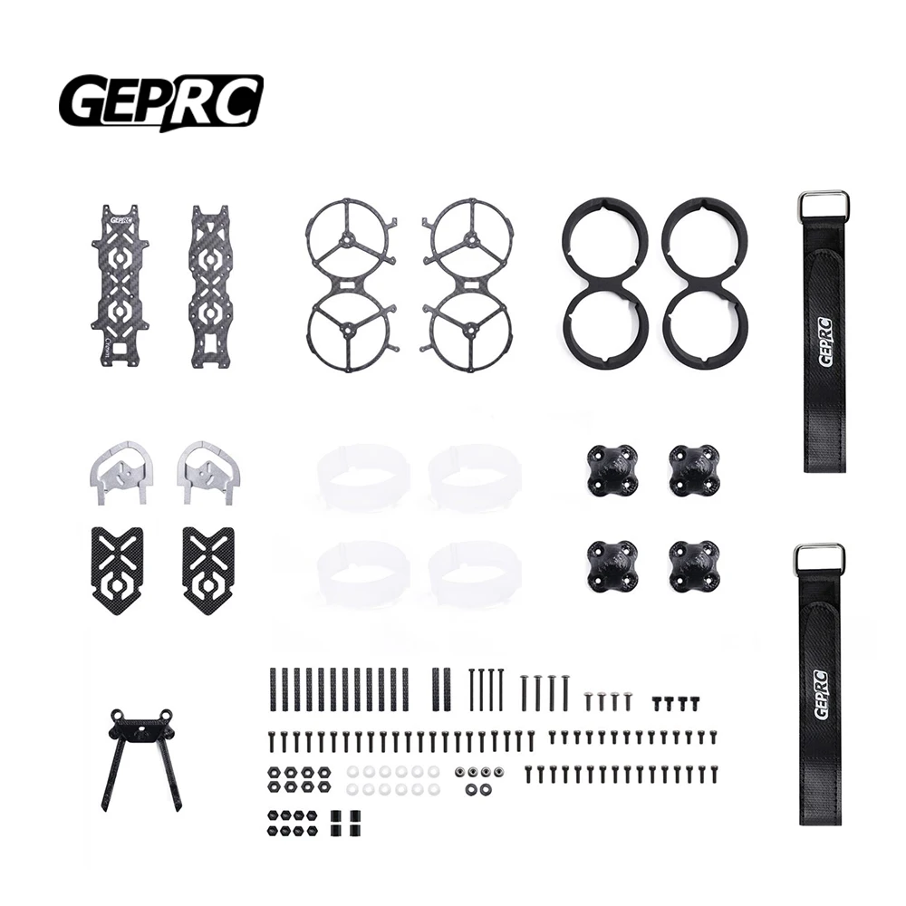 GEPRC GEP-CW3 Carbon Fiber Frame Parts Suitable For 3inch Crown HD Drone DIY RC FPV Quadcopter Replacement Cinewhoop Accessories
GEPRC GEP-CW3 Carbon Fiber Frame Parts Suitable For 3inch Crown HD Drone DIY RC FPV Quadcopter Replacement Cinewhoop Accessories