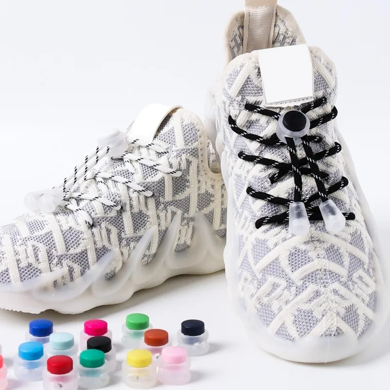 Elastic laces Sneakers Kids Adult Quick Shoe laces Spring Lock Shoelaces without ties Rubber Bands Round lazy Shoelace Shoes
Elastic laces Sneakers Kids Adult Quick Shoe laces Spring Lock Shoelaces without ties Rubber Bands Round lazy Shoelace Shoes