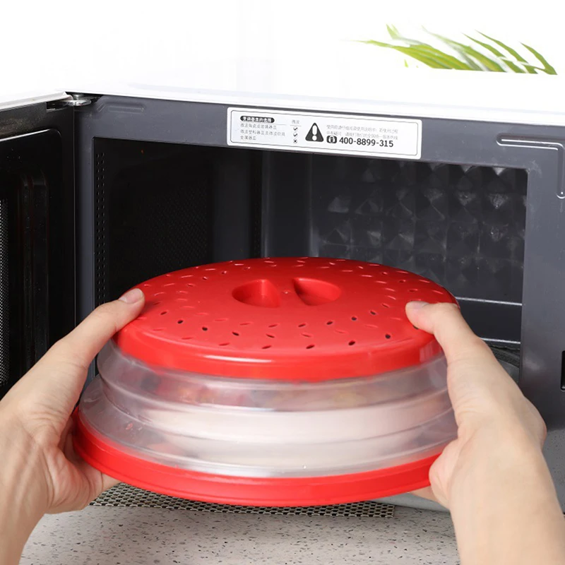 

Складная крышка для микроволновой печи, сохраняющая свежесть многоразовая Крышка для холодильника