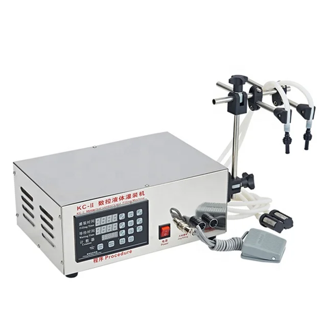 TEBAK KC-280II Double Filling Nozzle Electric Pump Liquid Filling Double Filling Machine Kc
TEBAK KC-280II Double Filling Nozzle Electric Pump Liquid Filling Double Filling Machine Kc
