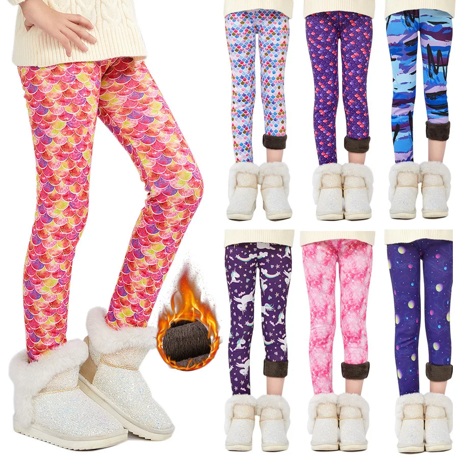2022 New Winter Girls Pants Velvet Flower Fish Scales Print Girls Leggings Thick Warm Kids Pants Elastic Girls Trousers 3-11Y
2022 New Winter Girls Pants Velvet Flower Fish Scales Print Girls Leggings Thick Warm Kids Pants Elastic Girls Trousers 3-11Y