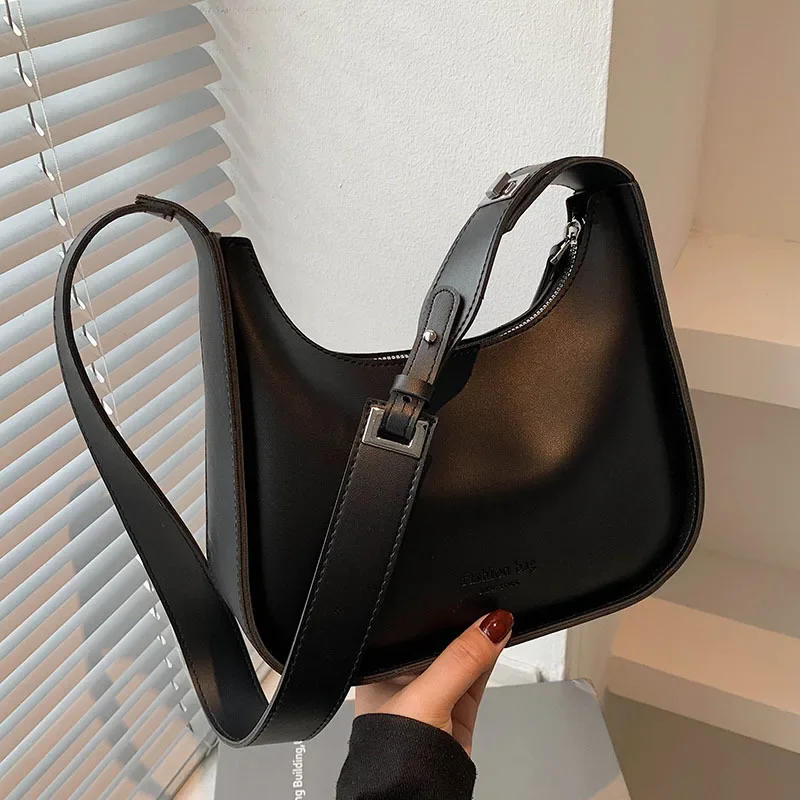 New Casual Shoulder Bag for Women PU Leather Half-moon Crossbody Bag Luxury Messenger Handbag and Purse Shopping phone Purse Bol
New Casual Shoulder Bag for Women PU Leather Half-moon Crossbody Bag Luxury Messenger Handbag and Purse Shopping phone Purse Bol