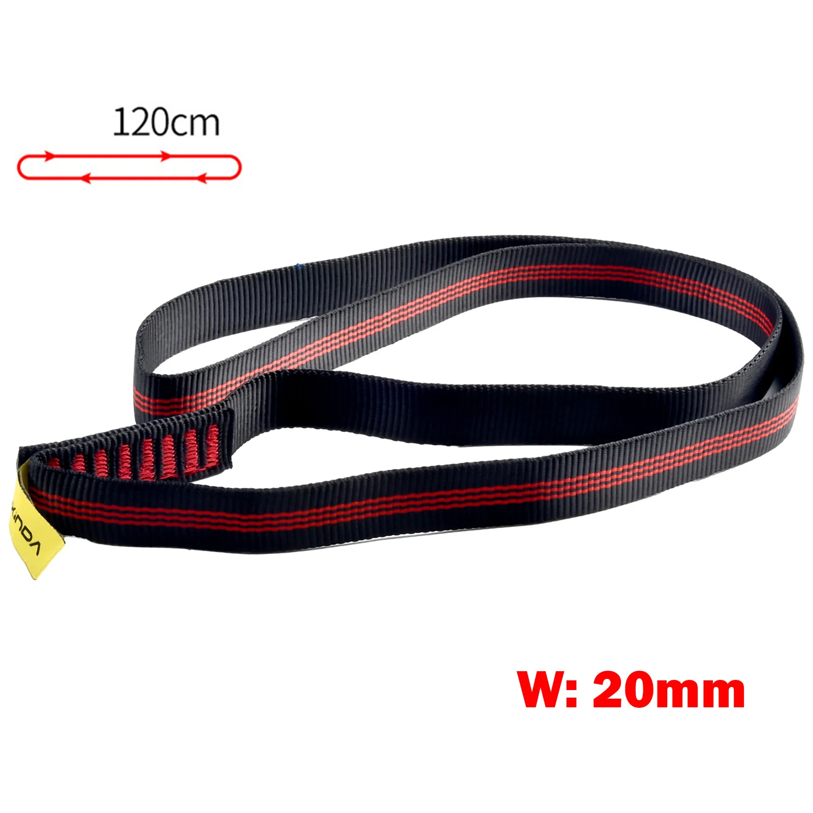 Black Climbing Bandlet Climbing Bandlet For Outdoor Rock Climbing High-strength New Style Practical To Use Brand New
Black Climbing Bandlet Climbing Bandlet For Outdoor Rock Climbing High-strength New Style Practical To Use Brand New
