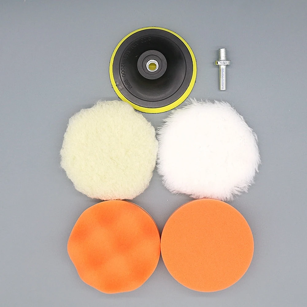 6PCS Car Polishing Pad Sponge Wool Polishing Disc 3"/4" Waxing Sponge Car Styling Polishing Disc with Backplate Drill Adapter
6PCS Car Polishing Pad Sponge Wool Polishing Disc 3"/4" Waxing Sponge Car Styling Polishing Disc with Backplate Drill Adapter