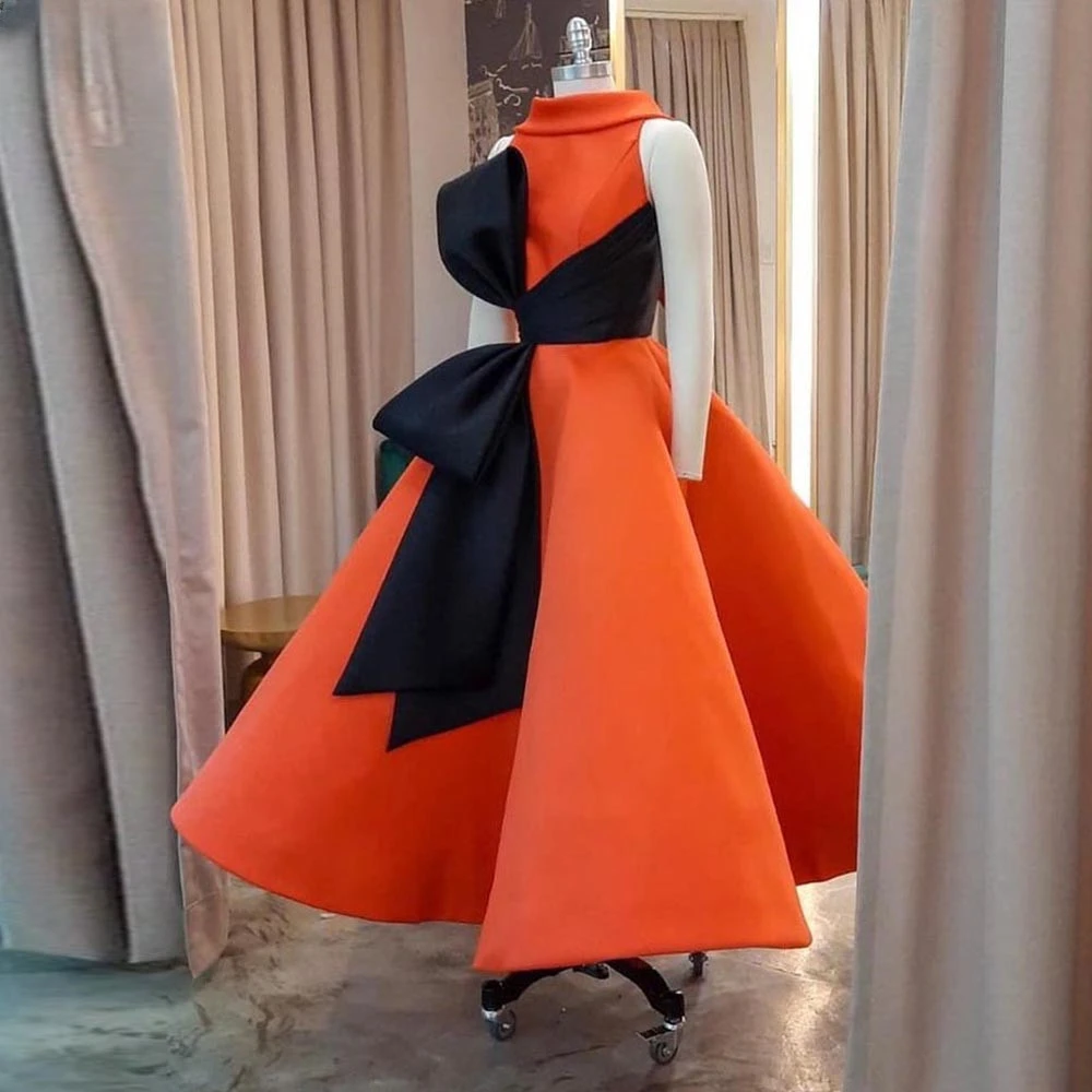 African Women Party 2023 Orange Sexy Casual Midi A Line Satin Black Sashes Formal Occasion Evening Gowns Платье
African Women Party 2023 Orange Sexy Casual Midi A Line Satin Black Sashes Formal Occasion Evening Gowns Платье