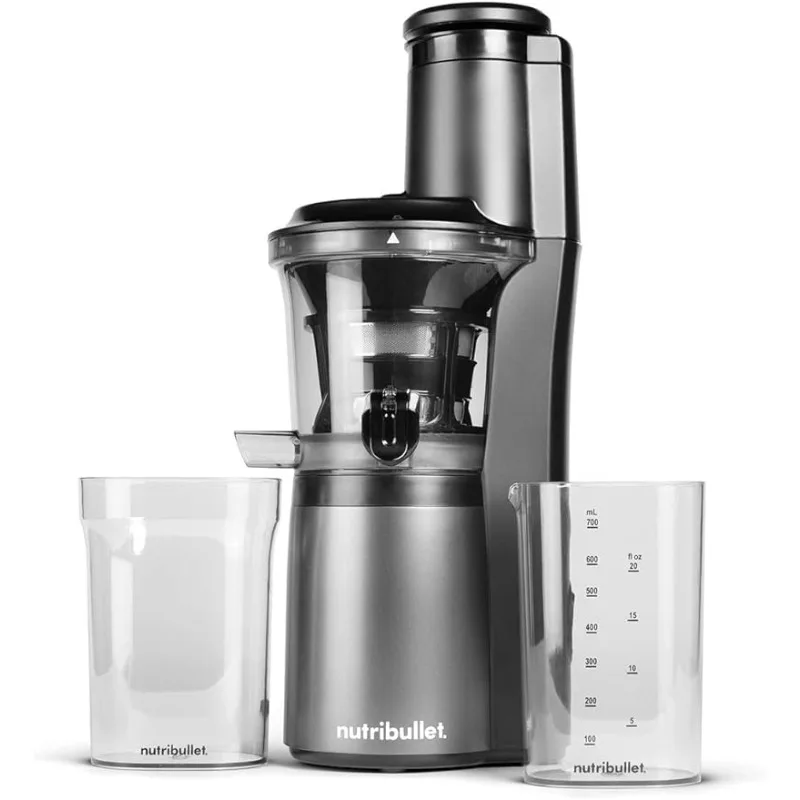 Slow Juicer, Slow Masticating Juicer Machine, Easy to Clean, Quiet Motor & Reverse Function, BPA-Free
Slow Juicer, Slow Masticating Juicer Machine, Easy to Clean, Quiet Motor & Reverse Function, BPA-Free