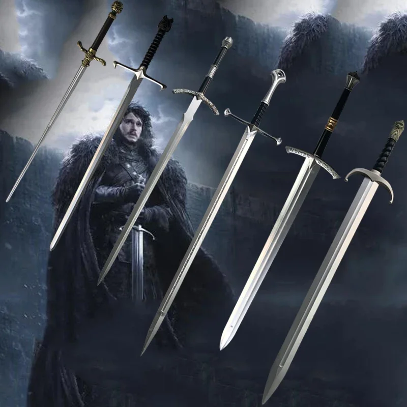 Sword Weapon Movie Cosplay Sword 1:1 Prop Role Play Gift Safety PU Winter Frost Sword 104cm
Sword Weapon Movie Cosplay Sword 1:1 Prop Role Play Gift Safety PU Winter Frost Sword 104cm