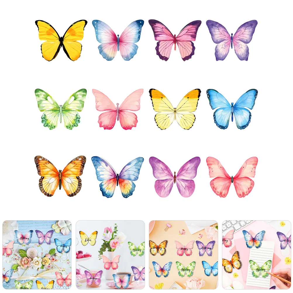 12 Pcs Butterfly Note Pad Supply Stickers Pads Simple Paper Compact Memo Adorable Portable Office
12 Pcs Butterfly Note Pad Supply Stickers Pads Simple Paper Compact Memo Adorable Portable Office