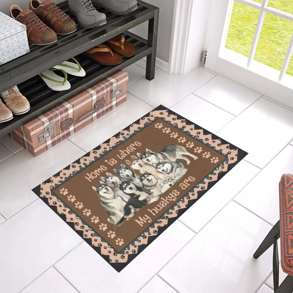 Dog Welcome Doormat Newest Funny Porch Rug Mats Floor Carpet 3D Indoor Outdoor Doormat Non-slip -4
Dog Welcome Doormat Newest Funny Porch Rug Mats Floor Carpet 3D Indoor Outdoor Doormat Non-slip -4
