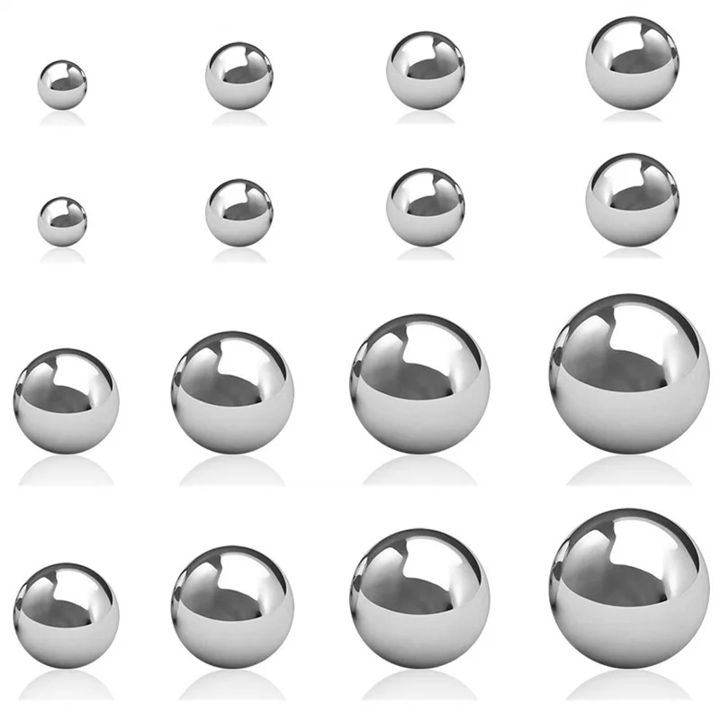 304 Stainless Steel Beads Ball High Precision Bearings Roller Beads Smooth Solid Ball 440C/316 Slingshot Ammo Dia 0.5mm 1mm~30mm
304 Stainless Steel Beads Ball High Precision Bearings Roller Beads Smooth Solid Ball 440C/316 Slingshot Ammo Dia 0.5mm 1mm~30mm
