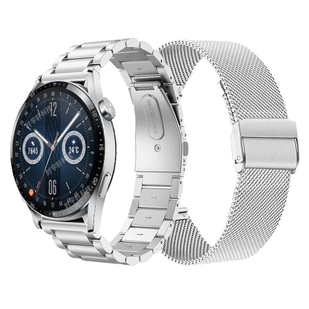 For Huawei Watch GT3 GT 3 42mm 46mm Strap 20 22mm Stainless Steel Metal Band BraceletFor Huawei Watch 3/GT 2 Pro/2E Accessories
For Huawei Watch GT3 GT 3 42mm 46mm Strap 20 22mm Stainless Steel Metal Band BraceletFor Huawei Watch 3/GT 2 Pro/2E Accessories