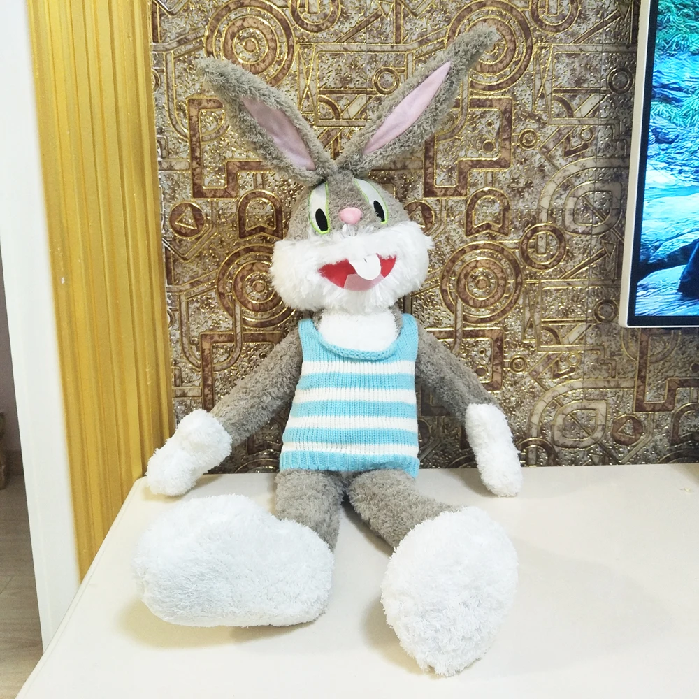 

Cute Bugs Bunny Rabbit Animal Children Birthday Gift Stuffed Plush Toy