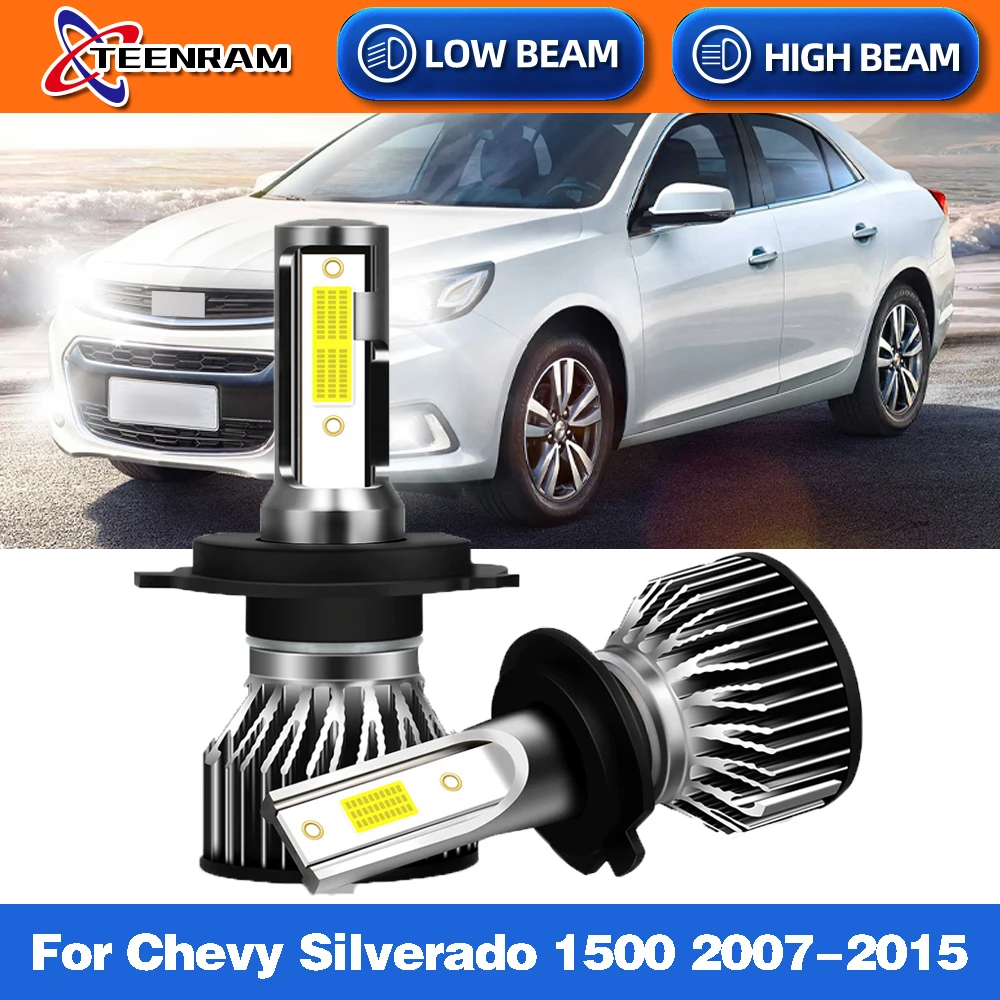12000LM Canbus LED Headlight H11 9005 Hb3 Turbo Lamp Car Headlamp 6000K For Chevy Silverado 1500 2007-2011 2012 2013 2014 2015
12000LM Canbus LED Headlight H11 9005 Hb3 Turbo Lamp Car Headlamp 6000K For Chevy Silverado 1500 2007-2011 2012 2013 2014 2015
