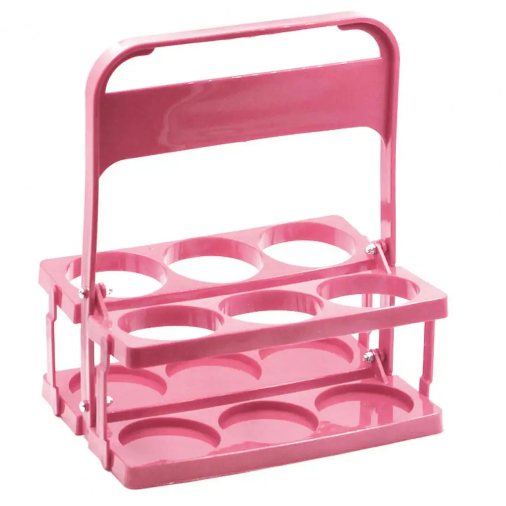 Beer Bottle Carrier Plastic Wine Bottle Rack 6 Pack Foldable Reusable Shatterproof Portable KTV Handheld Beer Rack
Beer Bottle Carrier Plastic Wine Bottle Rack 6 Pack Foldable Reusable Shatterproof Portable KTV Handheld Beer Rack
