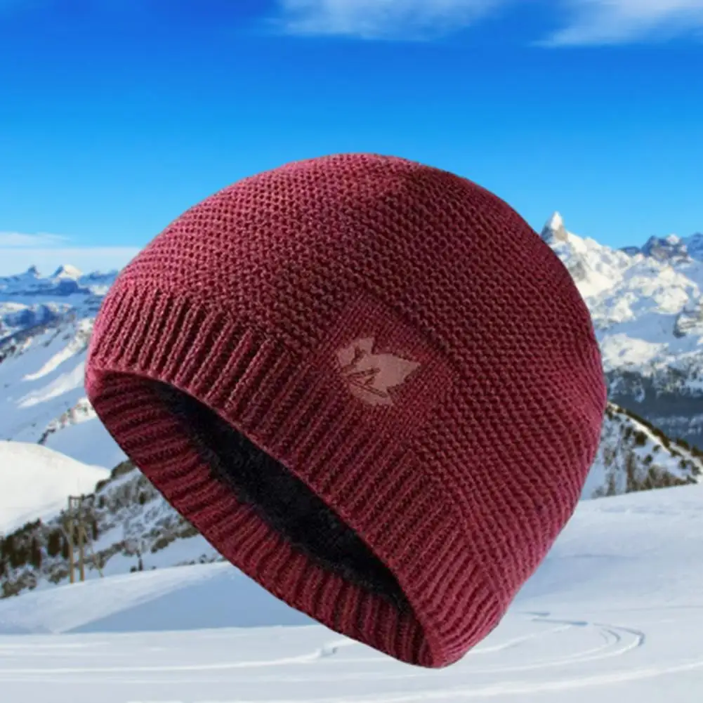 Winter Thermal Hat Fashionable Men's Winter Knit Hat with Leaf Logo Plush Lining Ribbed Trim Stay Warm Stylish Thickened Beanie
Winter Thermal Hat Fashionable Men's Winter Knit Hat with Leaf Logo Plush Lining Ribbed Trim Stay Warm Stylish Thickened Beanie