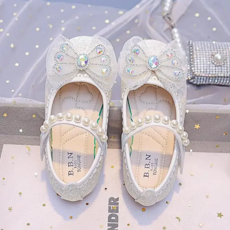 Kids Girl Princess Shoes Little Girl Sweet Bow Leather Shoe Spring Baby Fashion Soft Bottom Sequin Girls Princess Crystal Shoes
Kids Girl Princess Shoes Little Girl Sweet Bow Leather Shoe Spring Baby Fashion Soft Bottom Sequin Girls Princess Crystal Shoes