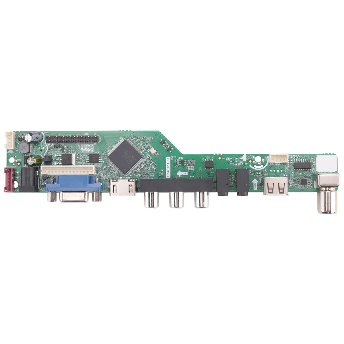 High Quality T.V53.03 Universal LCD TV Controller Driver Board V53 Analog TV TV/AV/PC/HD/USB Media Motherboard B
High Quality T.V53.03 Universal LCD TV Controller Driver Board V53 Analog TV TV/AV/PC/HD/USB Media Motherboard B