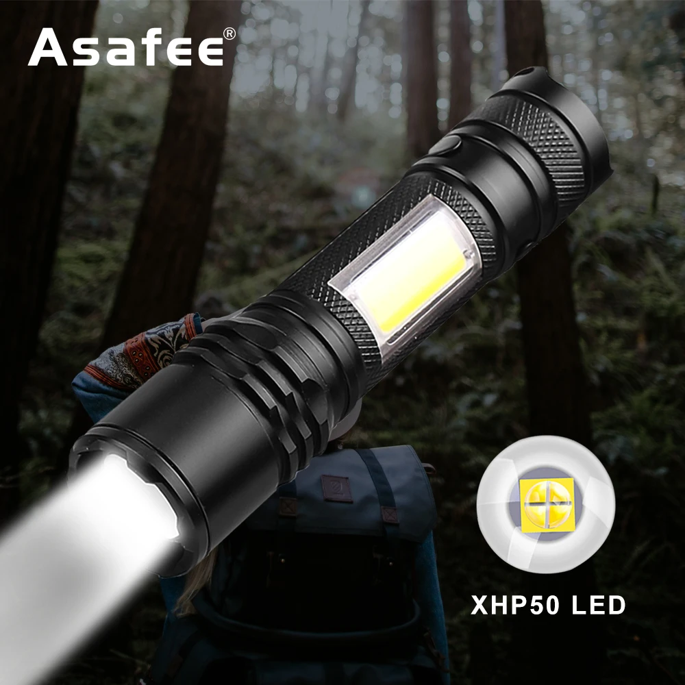 Супер яркий светодиодный фонарик Asafee со встроенной батареей, USB Перезаряжаемый фонарь, рабочие фонари для авторемонта
Супер яркий светодиодный фонарик Asafee со встроенной батареей, USB Перезаряжаемый фонарь, рабочие фонари для авторемонта