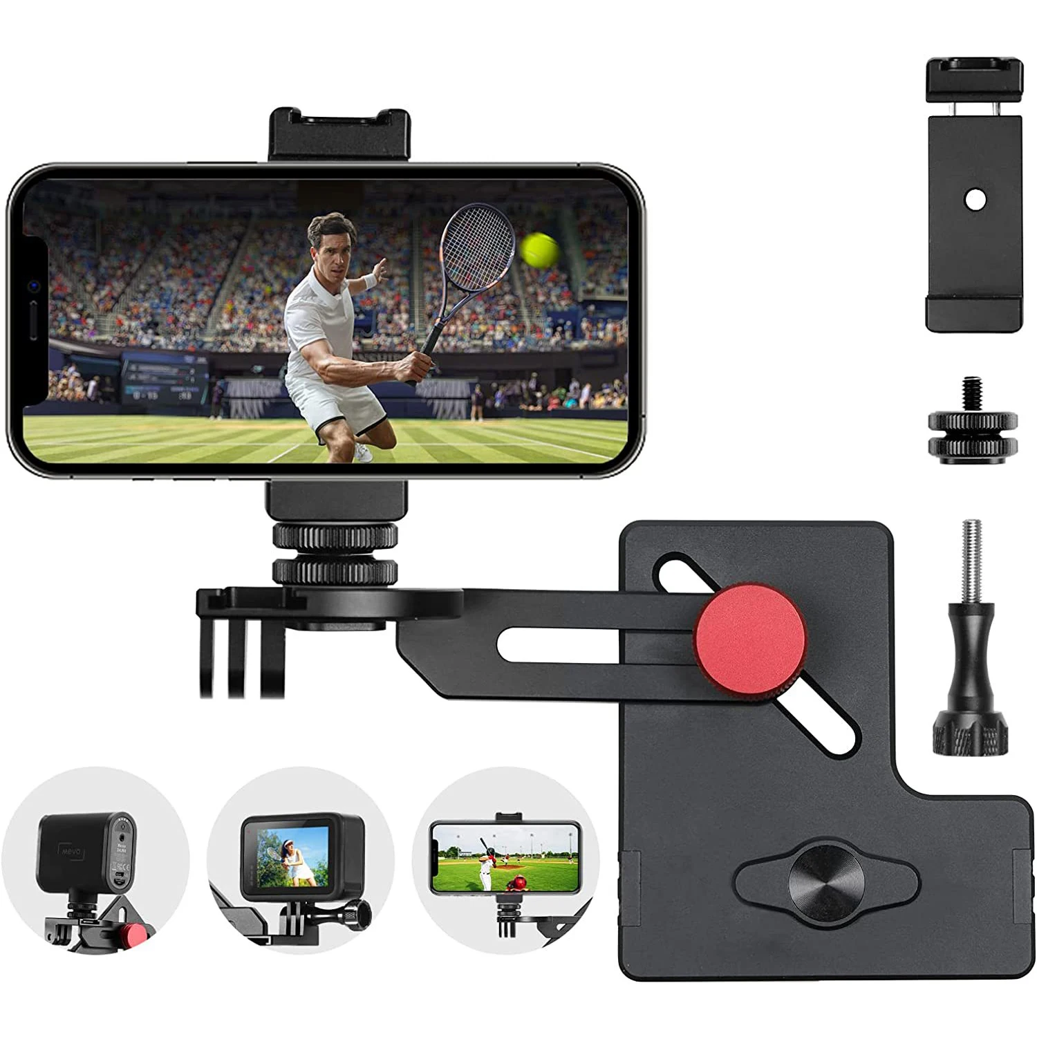 Hanging Bracket Mobile Phone Mini Camera Universal Football Badminton Stadium Sports Photography Vlog Photography Accessories
Hanging Bracket Mobile Phone Mini Camera Universal Football Badminton Stadium Sports Photography Vlog Photography Accessories