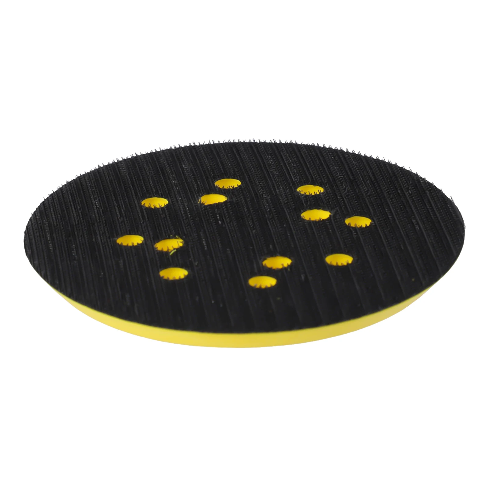125mm Grinding Pad 8 Holes Yellow&black 5inch Accessories Discs Flocking For Air Grinders Orbital Polishing Sander
125mm Grinding Pad 8 Holes Yellow&black 5inch Accessories Discs Flocking For Air Grinders Orbital Polishing Sander