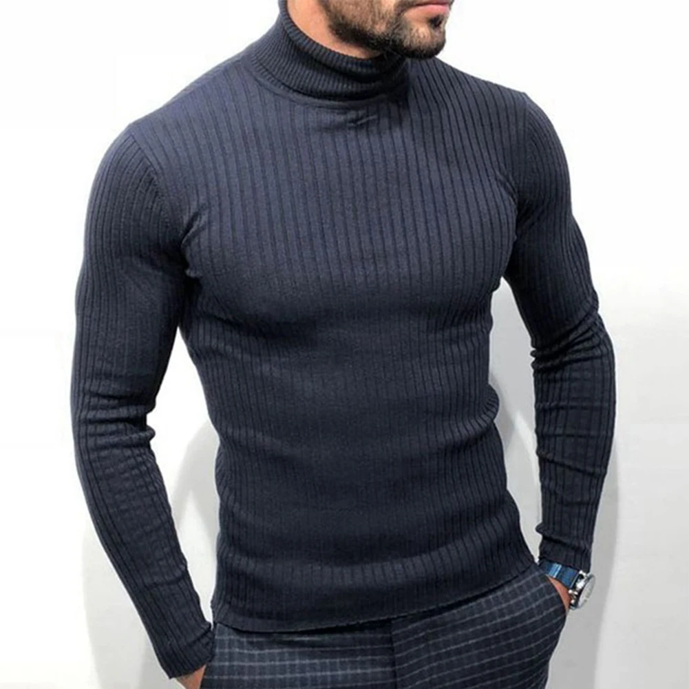 Men's Vertical Winter Sweater Casual Turtleneck Slim Fit Solid Color Long Sleeves Soft Top Knitwear Sweaters Clothing
Men's Vertical Winter Sweater Casual Turtleneck Slim Fit Solid Color Long Sleeves Soft Top Knitwear Sweaters Clothing