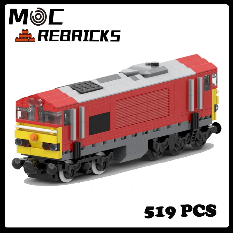 Конструктор MOC серии поезд BR Class 66, дизельный локомотив, поезд немецкой бани (дБ) Livery, сделай сам, кирпичи, игрушки для мальчиков, подарки для детей
Конструктор MOC серии поезд BR Class 66, дизельный локомотив, поезд немецкой бани (дБ) Livery, сделай сам, кирпичи, игрушки для мальчиков, подарки для детей