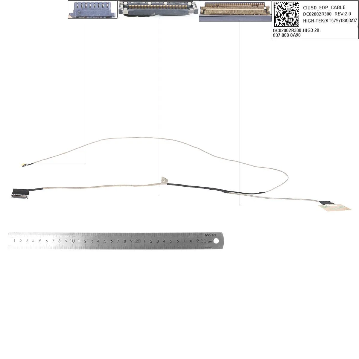 Новый ЖК-кабель для ноутбука Lenovo 320S-15 320s-15IKB 320s-15ikbr,ORG DC02002R300
Новый ЖК-кабель для ноутбука Lenovo 320S-15 320s-15IKB 320s-15ikbr,ORG DC02002R300