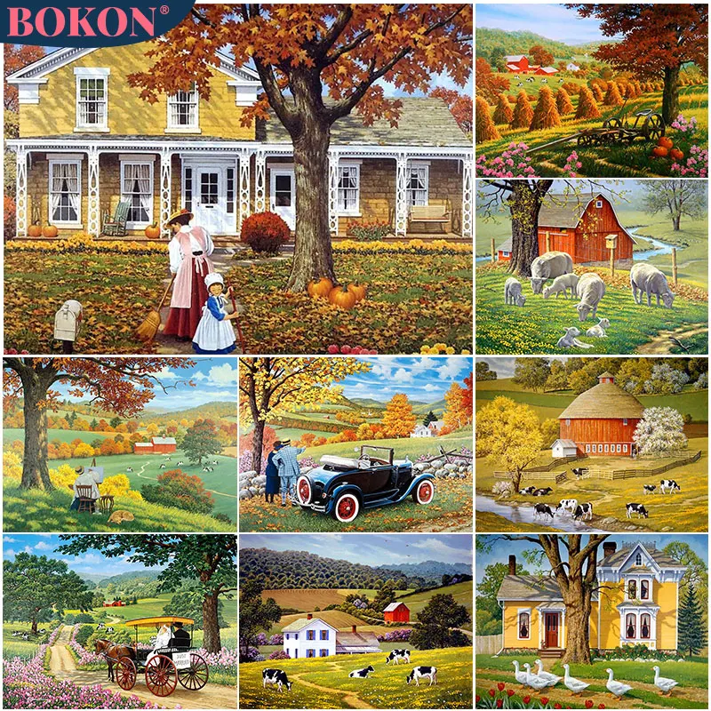 Scenery 5D DIY Diamond Painting Nature Farm Animals Full Diamond Mosaic Diamond Embroidery Kit Rhinestone Home Art Decoration
Scenery 5D DIY Diamond Painting Nature Farm Animals Full Diamond Mosaic Diamond Embroidery Kit Rhinestone Home Art Decoration
