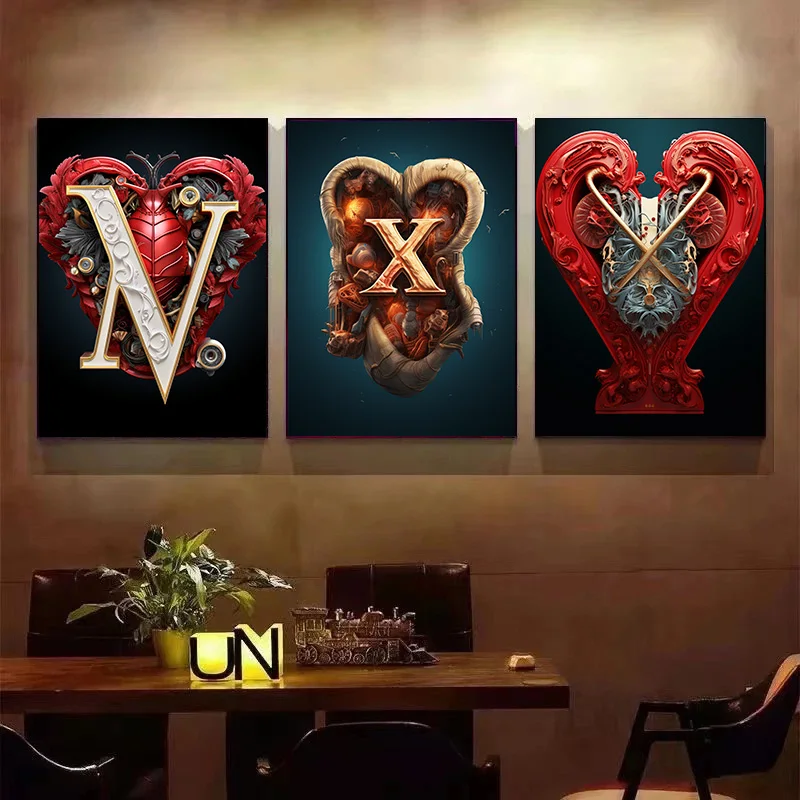 1pcs Canvas Painting Abstract Art Letter Painting Decorative Painting Wall Decor Decoration Home Decorations for Bedroom Poster
1pcs Canvas Painting Abstract Art Letter Painting Decorative Painting Wall Decor Decoration Home Decorations for Bedroom Poster