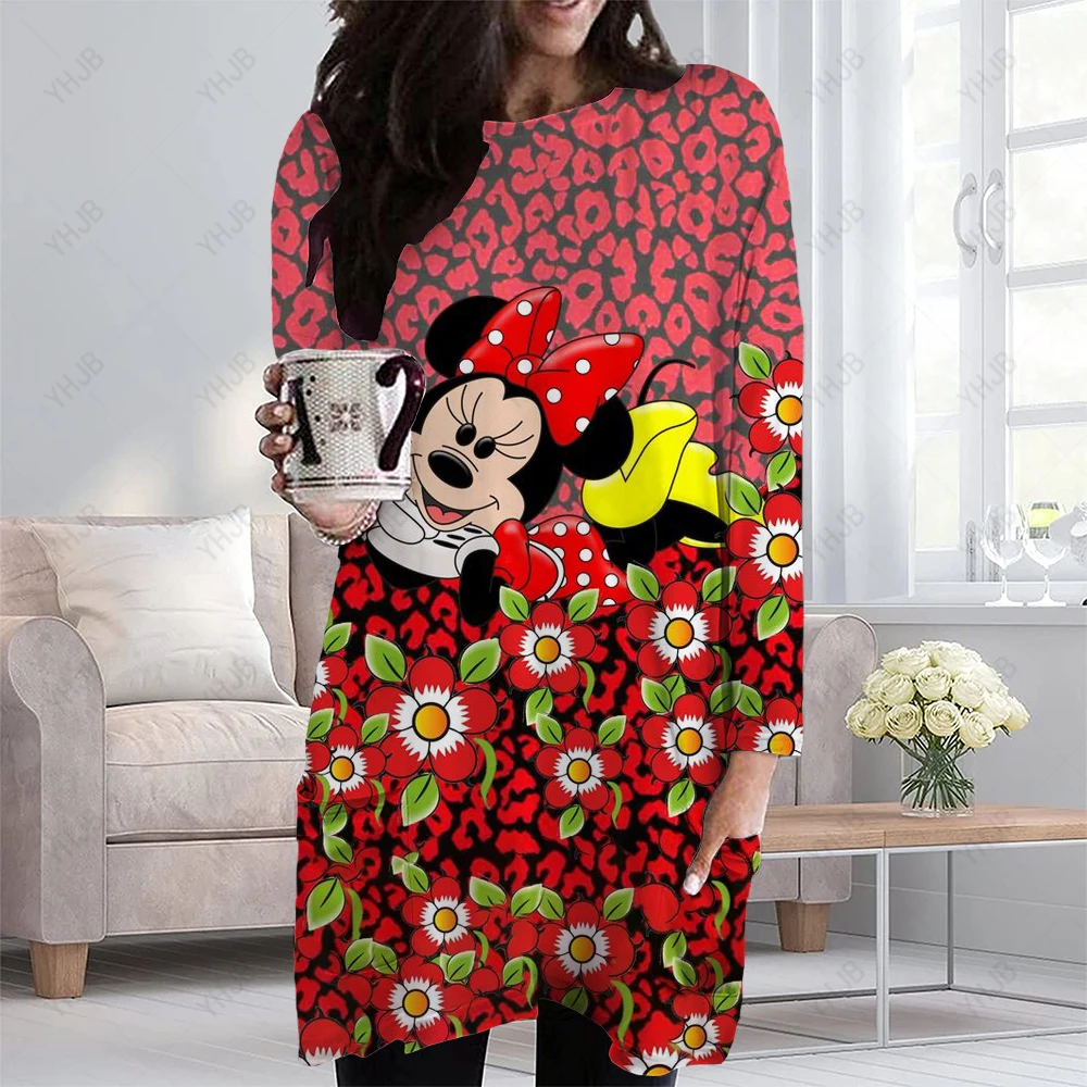 Autumn Winter Sexy T Shirt Tops Women's T Shirt Streetwear Long Sleeve Disney Mickey Mouse O-Neck Top Women Slim Long T-shirt
Autumn Winter Sexy T Shirt Tops Women's T Shirt Streetwear Long Sleeve Disney Mickey Mouse O-Neck Top Women Slim Long T-shirt