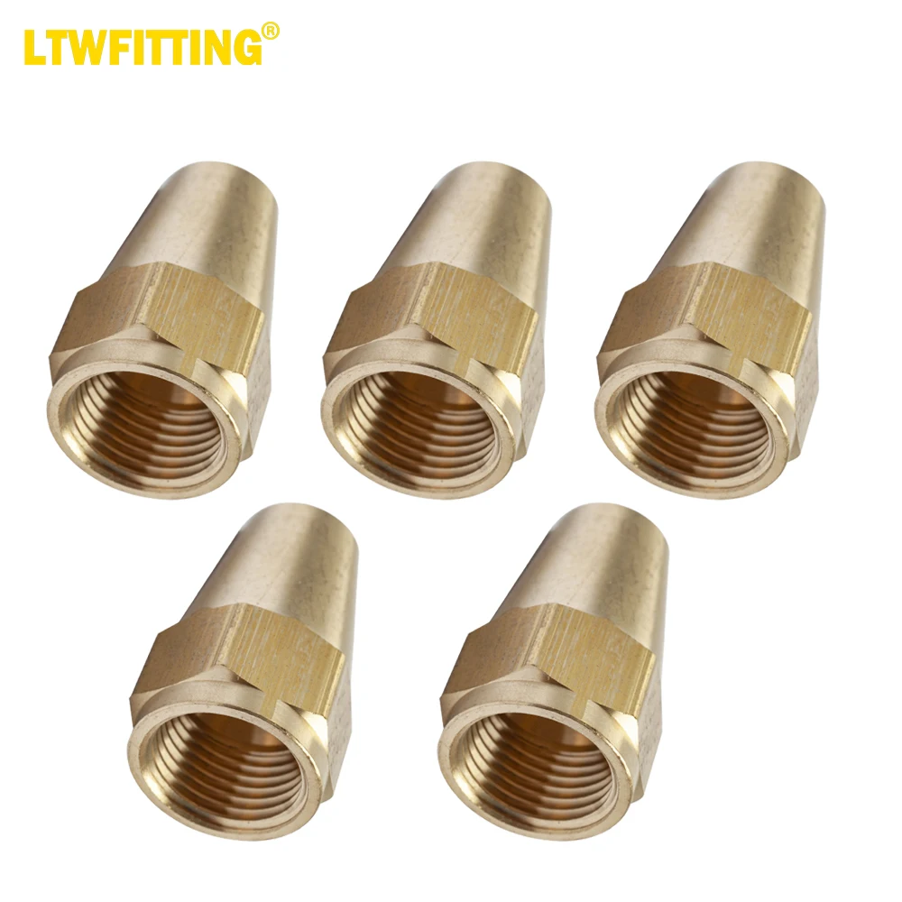 LTWFITTING Brass 3/8 "OD 45 Degree Flare Long Nut,Brass Flare Tube Fitting (комплект из 5)
LTWFITTING Brass 3/8 "OD 45 Degree Flare Long Nut,Brass Flare Tube Fitting (комплект из 5)