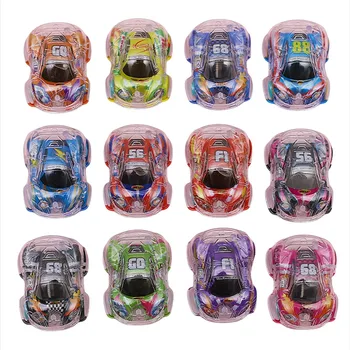 Presentes Feitos sob Medida para o Dia das Crianças: A Mochila Infantil de Desenho Animado em PU 7 30-50Pcs Double Layer Transparent Color Pull-back Car Children’s Party Gift Birthday Gift Classroom Prize Pinata Gift Bag Filler