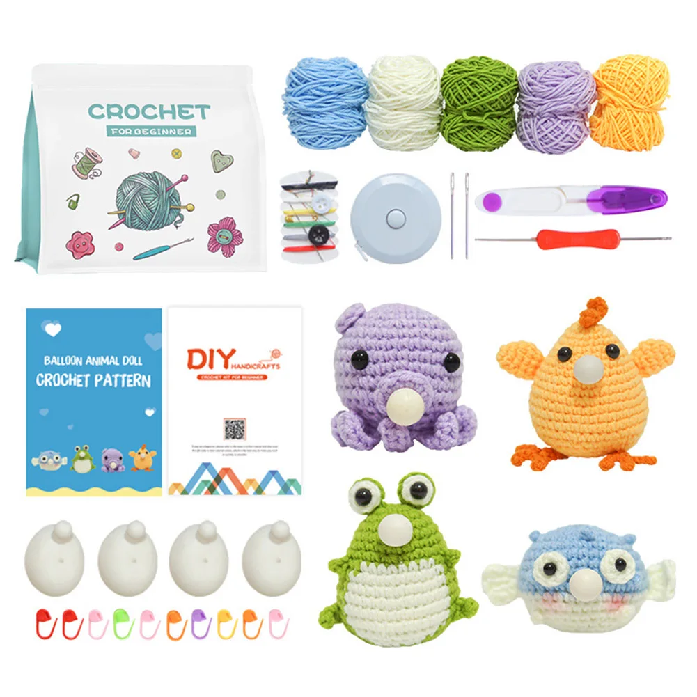 Creative Gift Doll Thanksgiving Diy Crochet Set Big Ball Of Yarn Simple And Cute Cable Reel Small Ball Of Yarn
Creative Gift Doll Thanksgiving Diy Crochet Set Big Ball Of Yarn Simple And Cute Cable Reel Small Ball Of Yarn