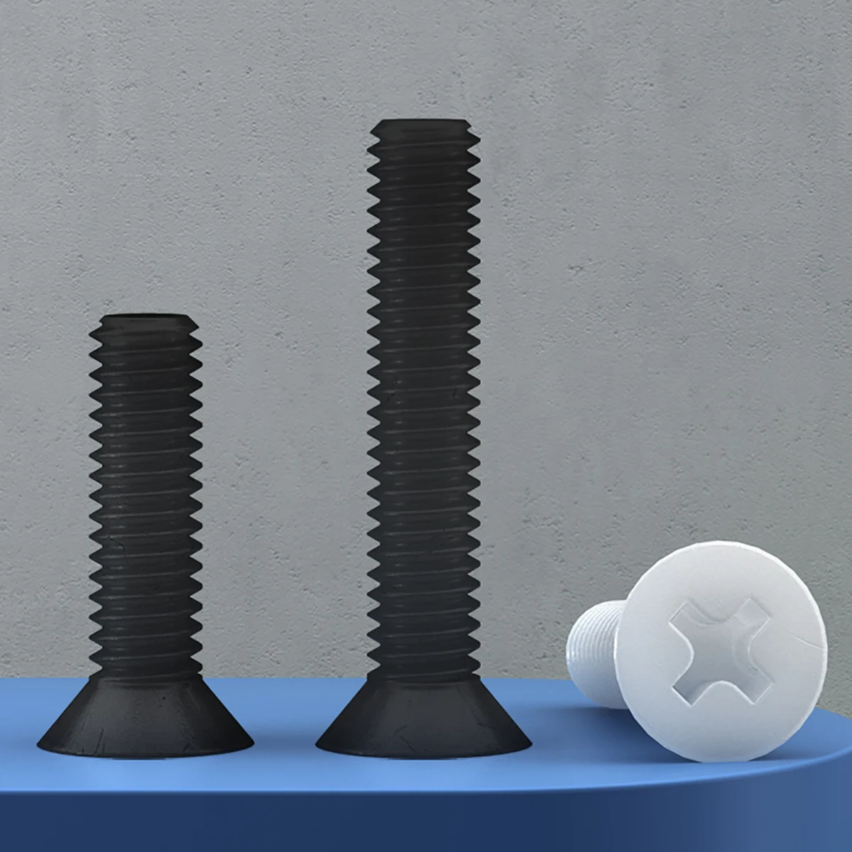 20Pcs/lot Nylon Phillips Flat Head Machine Screw Plastic Cross Recessed Countersunk Head Screw M2.5 M3 M4 M5 M6 M8 Black / White
20Pcs/lot Nylon Phillips Flat Head Machine Screw Plastic Cross Recessed Countersunk Head Screw M2.5 M3 M4 M5 M6 M8 Black / White