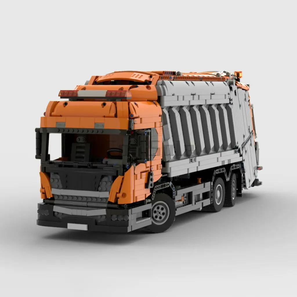 MOC-92116 L Garbage Truck 4845pc remote control electric Building Blocks Stitch Toys
MOC-92116 L Garbage Truck 4845pc remote control electric Building Blocks Stitch Toys