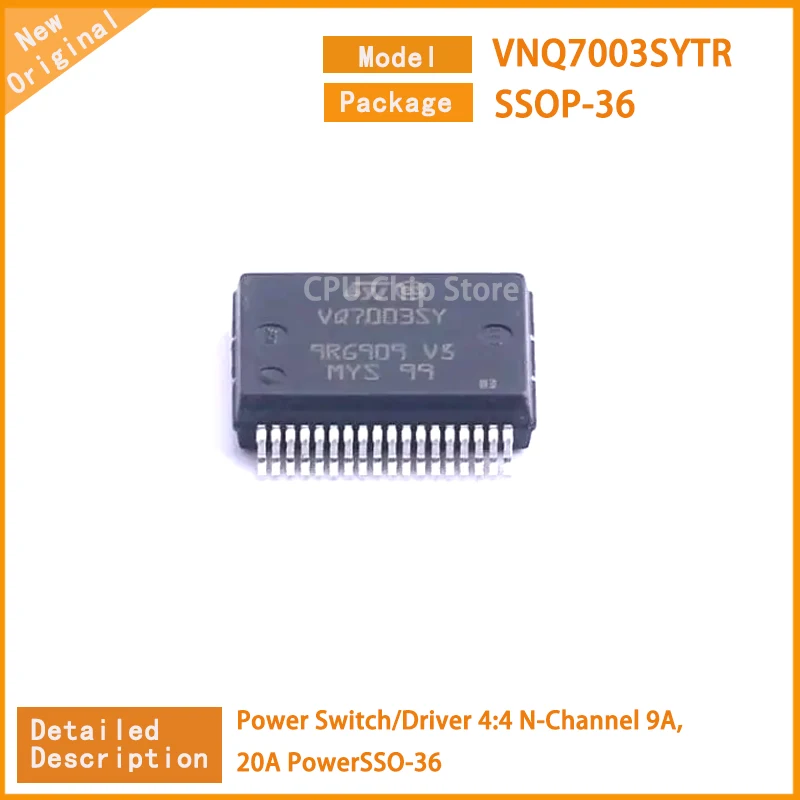 1 ~ 5 шт. новый оригинальный VNQ7003SYTR VNQ7003 выключатель питания/драйвер 1: 1 N-Channel 9A, 20A PowerSSO-36
1 ~ 5 шт. новый оригинальный VNQ7003SYTR VNQ7003 выключатель питания/драйвер 1: 1 N-Channel 9A, 20A PowerSSO-36