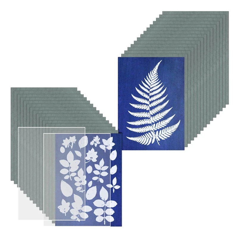 1Set Cyanotype Paper With 2 Sheet Acrylic Panel Sun Print Paper Kit, Activated Printing Art Paper Cyanotype Paper
1Set Cyanotype Paper With 2 Sheet Acrylic Panel Sun Print Paper Kit, Activated Printing Art Paper Cyanotype Paper