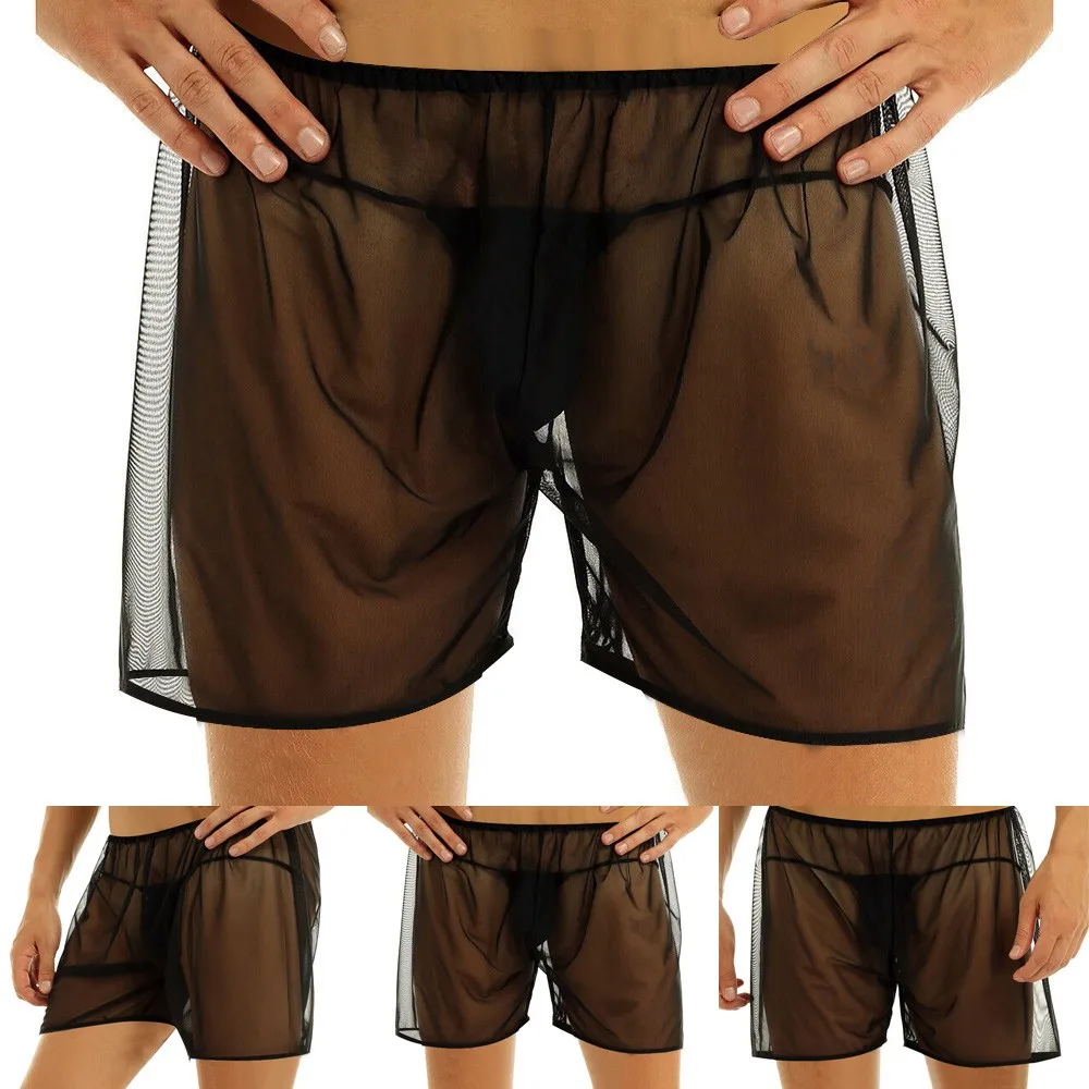 Men See Through Boxers Summer Breathable Briefs Shorts Ultra Thin Sheer Underwear Panties Mesh Underpants Male Underpants
Men See Through Boxers Summer Breathable Briefs Shorts Ultra Thin Sheer Underwear Panties Mesh Underpants Male Underpants