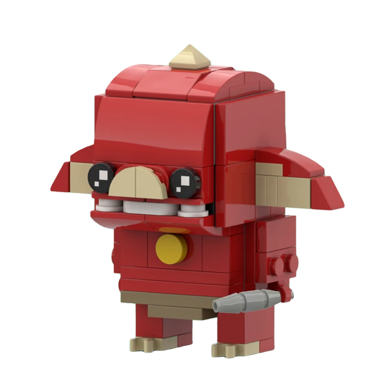 MOC Breath of the Wild Red Bokoblin Brickheadz Building Blocks Model Game Character Figure DIY Kids Brick Toys Gift
MOC Breath of the Wild Red Bokoblin Brickheadz Building Blocks Model Game Character Figure DIY Kids Brick Toys Gift